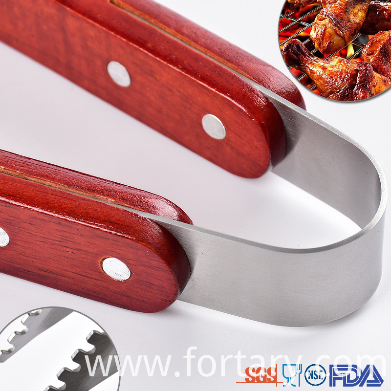 Bbq Tool Set Wooden Handle Bbq Tool Set Wooden Handle